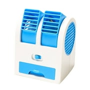 QuLuJing Portable Air Conditioner, Portable Battery Powered/USB Conditioner Fan Bladeless Safe Fan, Air Conditioners